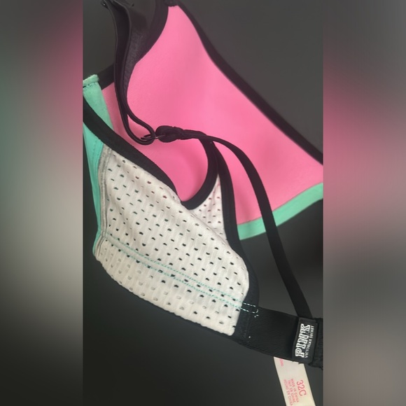 PINK turquoise bra size 32 C - Picture 4 of 4
